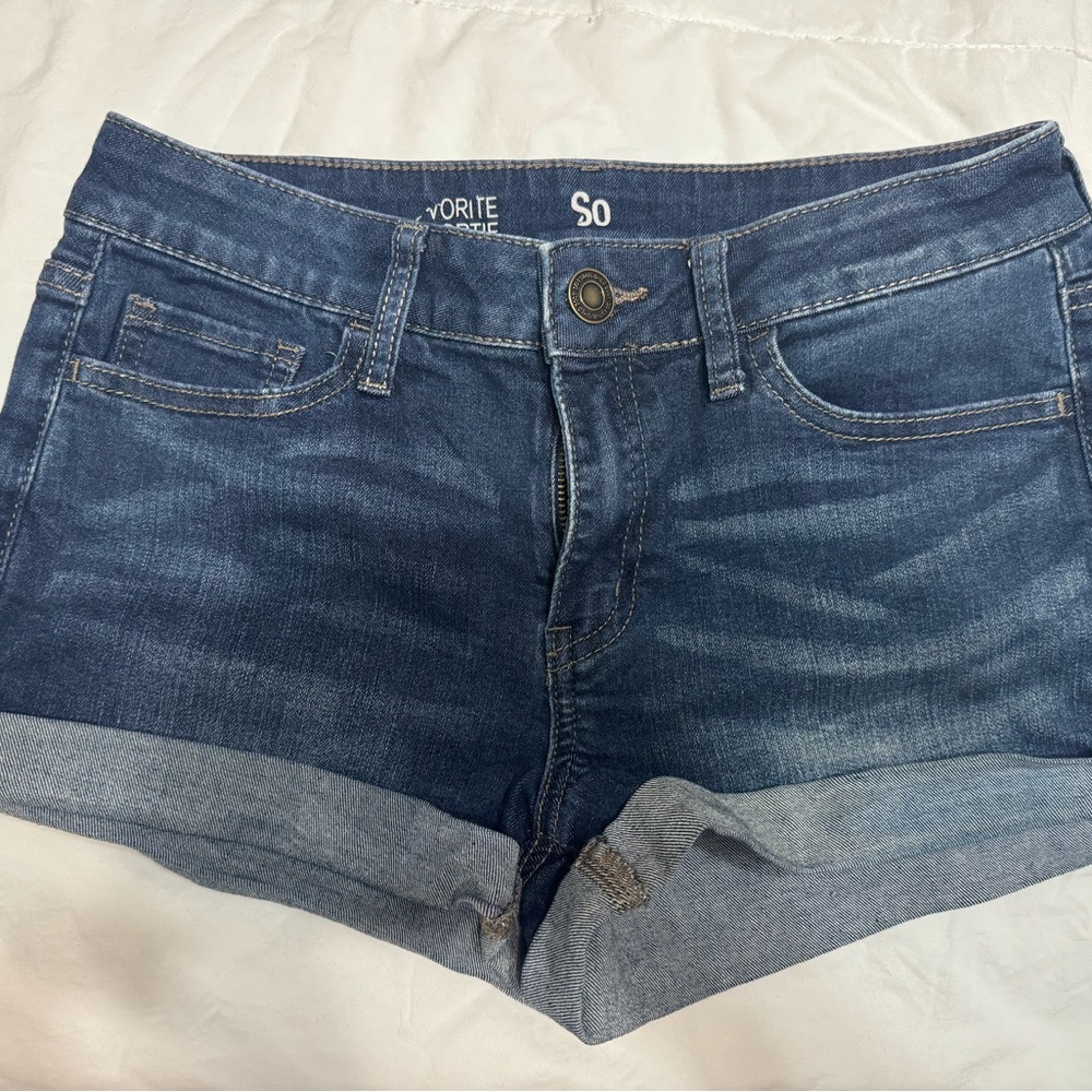 SO Women's Classic Blue Jean Shorts